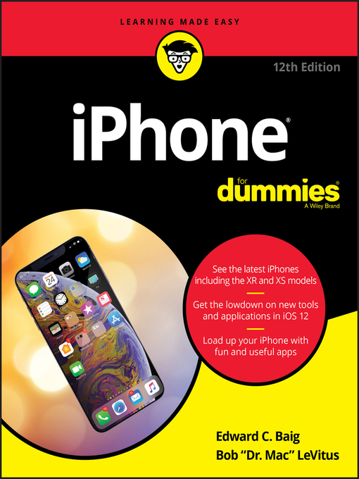 Title details for iPhone For Dummies by Edward C. Baig - Available
